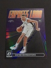 VICTOR WEMBANYAMA RC 2023 Optic Basketball Purple Prizm Express Lane NBA Rookie