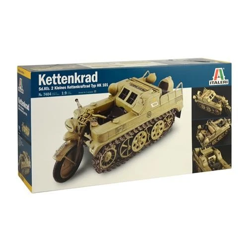 1:9 Italeri Nsu Hk 101 Kettenkrad IT7404 Modellino - Immagine 2 di 2