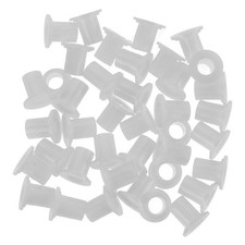 50Pcs Inline Skate Wheel Bearing Spacers Durable Plastic Replacement Side Plugs