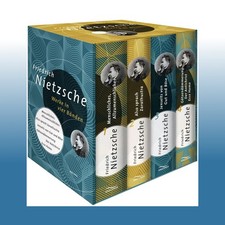 Friedrich Nietzsche, Werke in vier Bänden (4 Bücher im Schuber) | Ungelesen