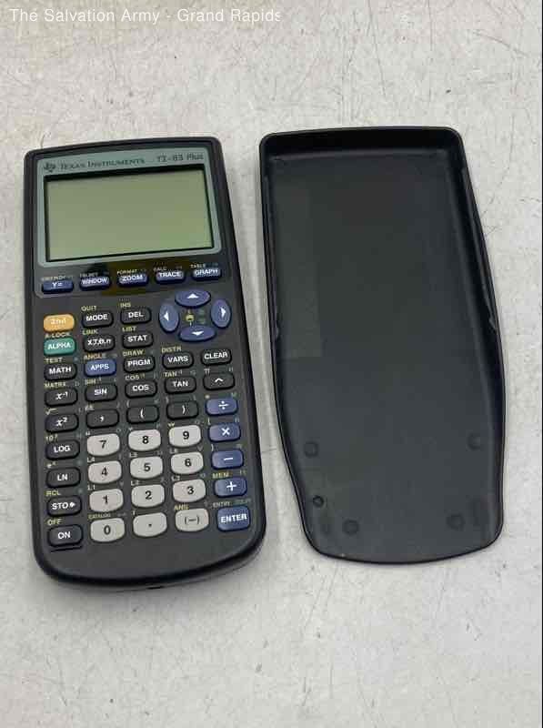 Texas Instruments TI-83 Plus Gray Battery Powered Scientific Calculator