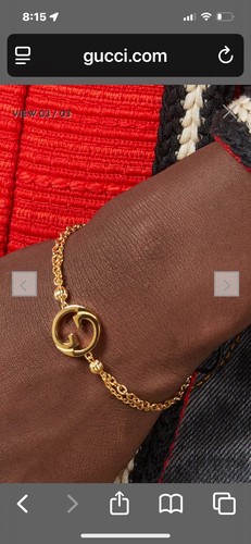 GUCCI BLONDIE GG BRACELET NEW IN BOX NEVER USED WITH RECEIPT