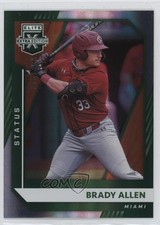 2021 Panini Elite Extra Edition Status Green /499 Brady Allen #149 0i4k