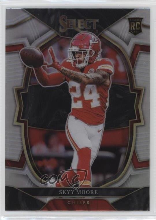 2022 Panini Select Concourse Silver Prizm Skyy Moore #21 11xt