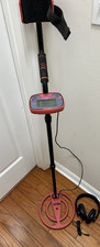 Pancky PK-0075 Red Black Professional Waterproof Metal Detectors For Adults