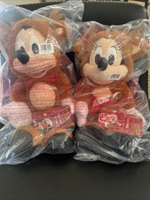 DISNEY 2025 CHRISTMAS MICKEY  MINNIE MOUSE REINDEER HOLIDAY PLUSH SET 15" NWT