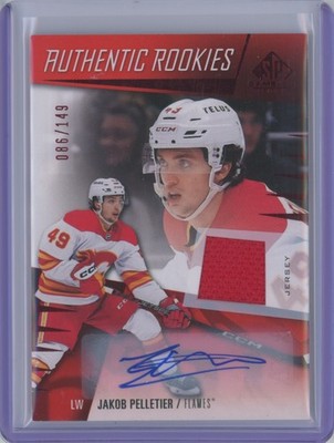 2023-24 SP GAme Used Hockey Jakob Pelletier /149 AUTO Authentic Rookies