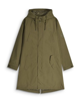 Lambretta RipStop wasserdichter klassischer Herrenparka mit Kapuze und Abzeichen Mantel Größen M bis 4XL