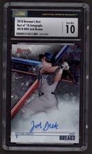 2018 Josh Breaux Bowman's Best   Auto  RC  CSG 10/10   #B18-KRO (G1111)