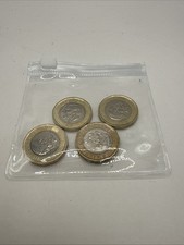 Four British �1 Coins From The King Charles III Inaugural Release