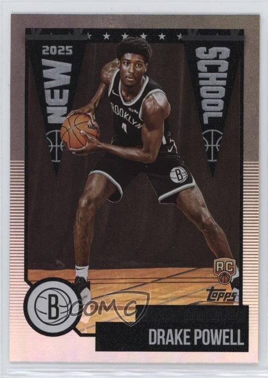 2025-26 Topps New School Drake Powell #NS-22 Rookie RC 1n2k