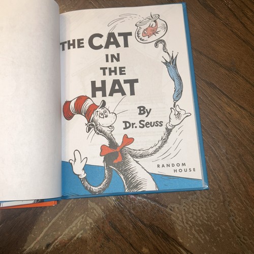 Dr Seuss The Cat in the Hat 1957 renewed 1985 Random House - Imagen 6 de 8