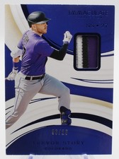 2020 Panini Immaculate Collection Trevor Story 79 09/25 Patch