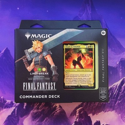 Limit Break Magic The Gathering MTG Final Fantasy Set Commander FIN FF Cloud
