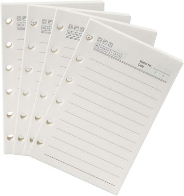 A7/Taschenplaner-Einsatz, 4er-Pack Binder Notizbücher Organizer Nachfüllpapier, 