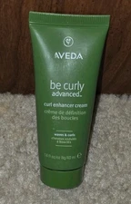 NEW Aveda Be Curly Advanced Curl Enhancer Cream 1.4 oz / 40 mL Travel Size