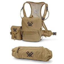VORTEX GlassPak Pro Binocular Harness - Small with Glasspak Pro Tan Hand Muff
