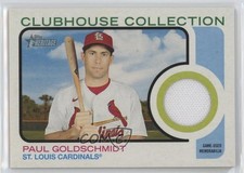2022 Topps Heritage Clubhouse Collection Relics Paul Goldschmidt #CC-PG 17yt