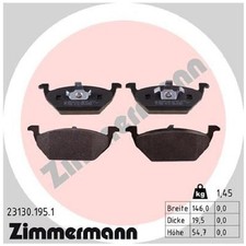 Satz Bremsbeläge Bremsklötze vorne für Skoda Kamiq NW4 Octavia 1 1U2 24408270