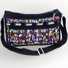 Borsa LeSportsac Deluxe Everyday Camp Summer 2008 stampa borsa a tracolla espandibile