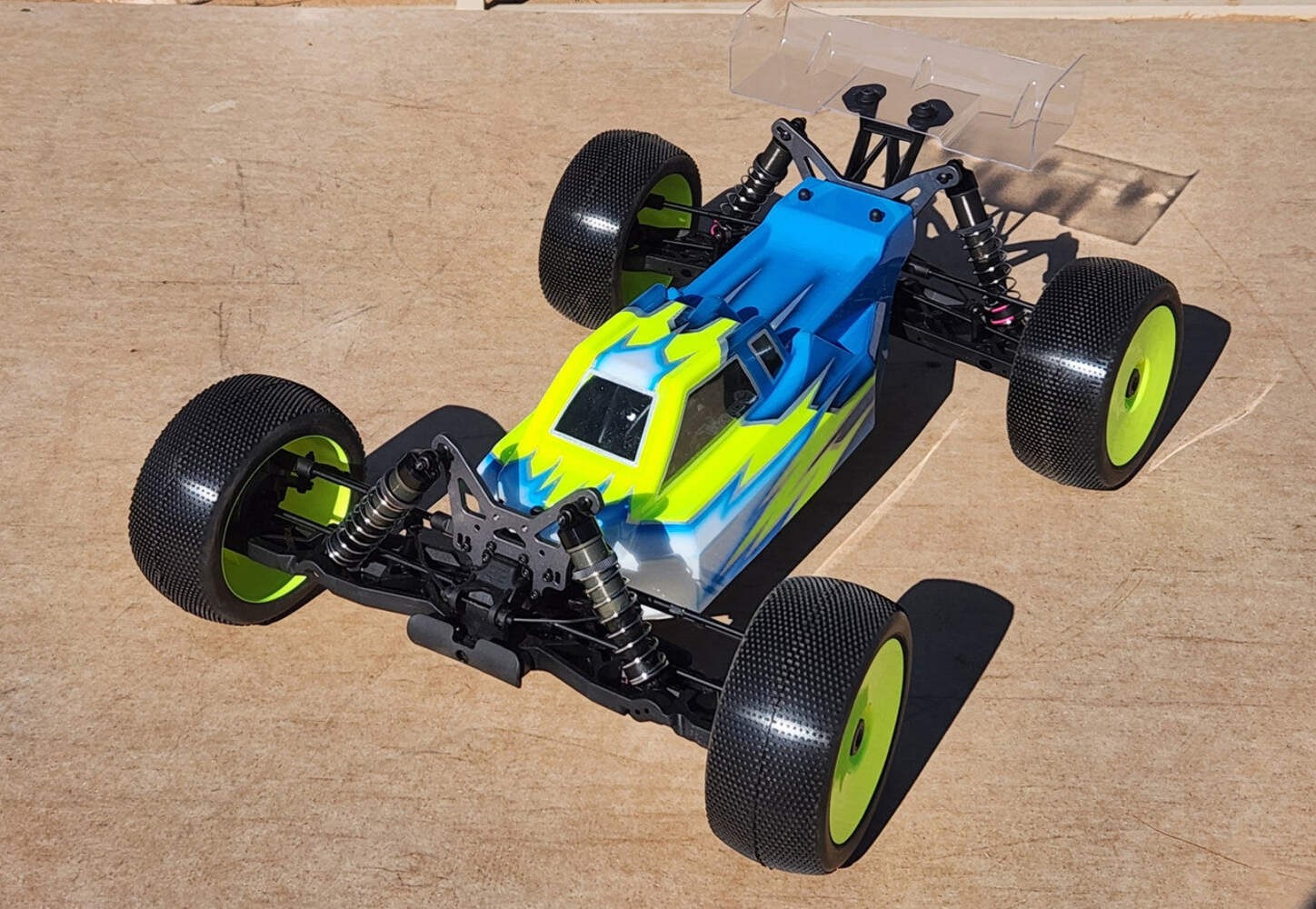 Raw Speed RC Nitehawk BRUGGY Body Tekno ET48 2.2 RWS783702