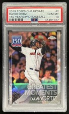 2019 Topps Chrome David Ortiz 150 Years of Professional Baseball #150C-2 PSA 10
