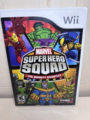 Marvel Super Hero Squad: The Infinity Gauntlet (Nintendo Wii, 2010) No Manual