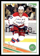 2013-14 O-Pee-Chee #301 Karl Alzner Washington Capitals Hockey Card