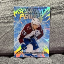  2025-26 Flair Hockey Nathan MacKinnon Scoring Power Spectrum Insert /99
