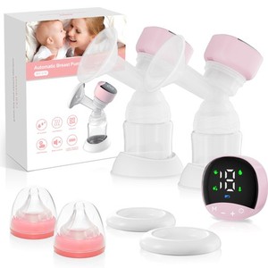 Pompe à sein Portable, Pompe sans fil avec étanchéité confortable Flange-24mm, 4 Modes