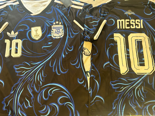 ARGENTINA LIONEL MESSI Youth World Cup Men's JERSEY Sz 24 By Adidas New w tags