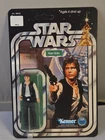 Vintage Star Wars 1977 Han Solo Original GUN W Custom 12 CARDBack ANH Large Head