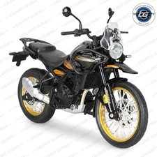 Royal Enfield's New Himalayan Ideal Style Mini Scale Model 1:12 - Hanle Black