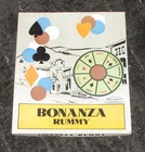 Vintage BONANZA RUMMY Parker Brothers Michigan Rummy Board