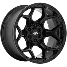 Moto Metal Mo815 Dux 17x8.5 6x1356x5.5 0mm Gloss Black Wheel Rim 17 Inch