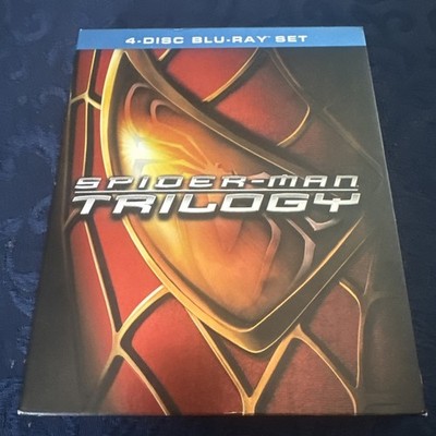 Spider-Man Trilogy Blu-ray 4-Disc Set. Brand New/ Tobey Maguire.
