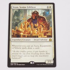 MTG Sram, Senior Edificer NM Aether Revolt Rare Legendary Creature White 023/184