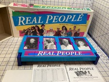 Real People 1991 Parker Brothers Board Game Complete - Guess Who For Adults