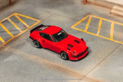 Tarmac Works 1:64 Nissan Fairlady Z S30 Widebody Red – HK Toy Car