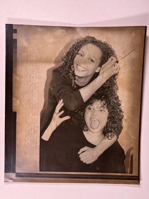 Mel & Kim Appleby Photograph Original Black And White Press Promotional 1988