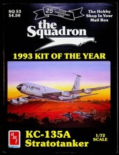 AMT ERTL The Squadron Hobby Kit Catalog SQ53 1993 KC-135A Stratotanker Plane