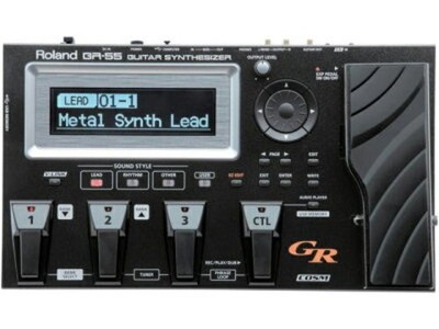 Roland GR-55S-BK Gitarren-Synthesizer ausgestattet mit...