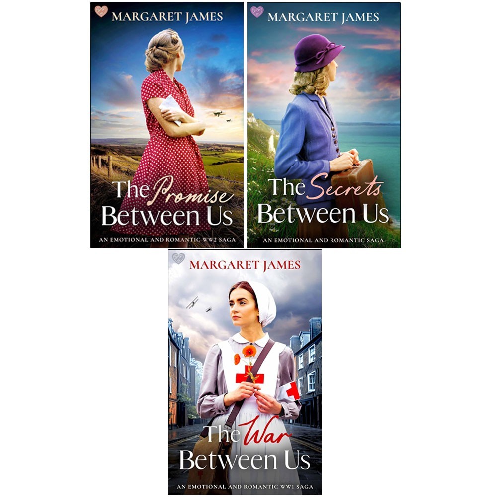The Denham Family Sagas 3 Books Collection Set by Margaret James War Between Us