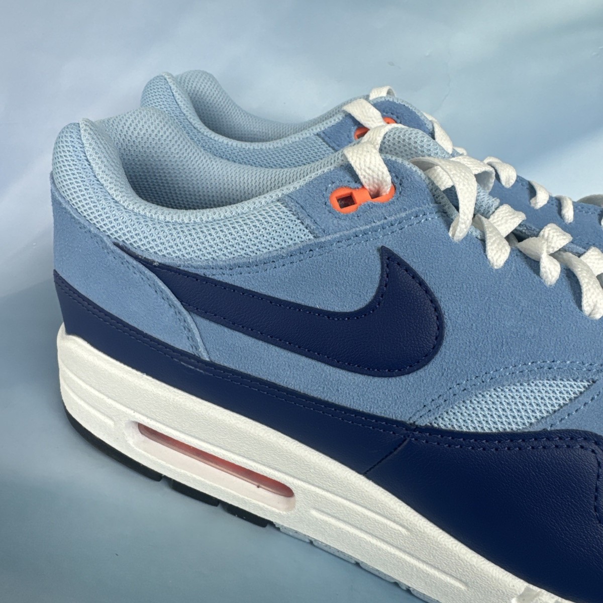 Nike Air Max 1 ESS 'Psychic Blue' Orange White Shoes FZ5808-400