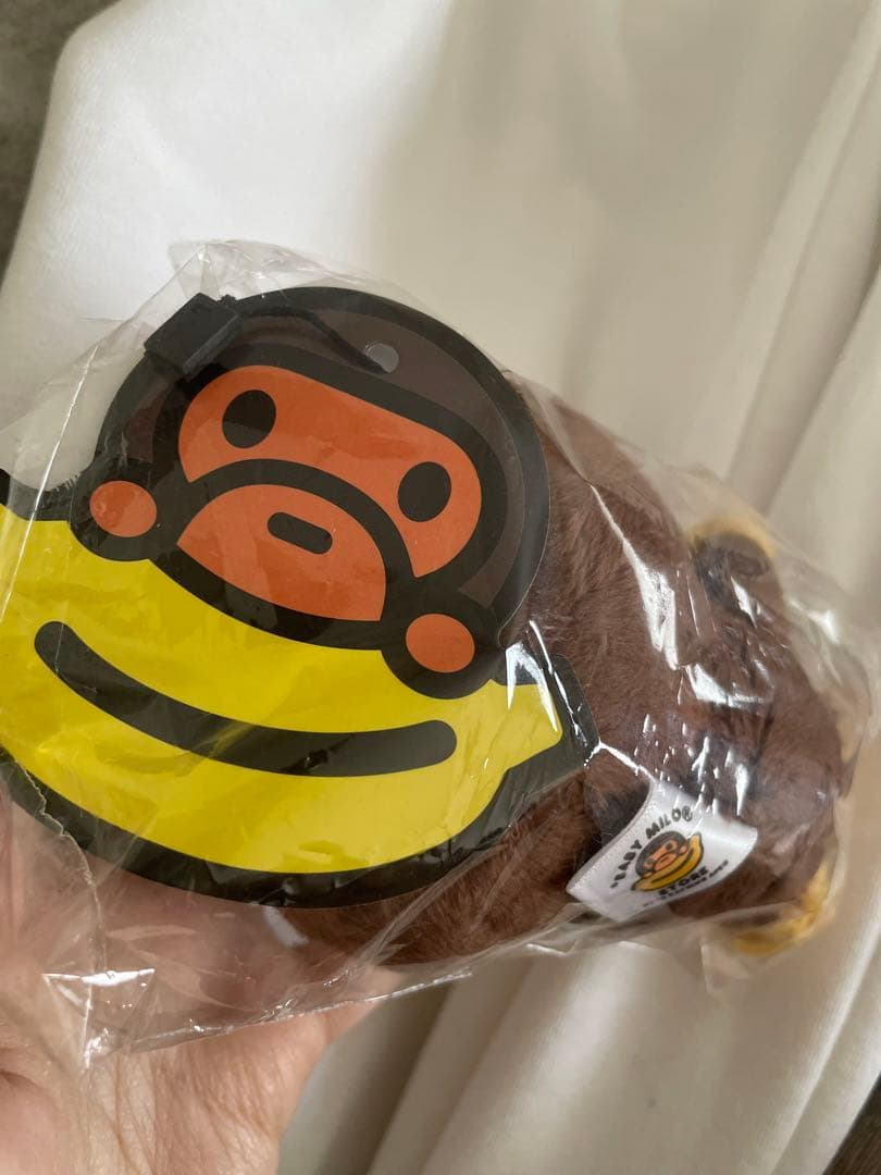 BAPE Baby Milo Plush Doll Keychain Mascot A Bathing Ape Japan