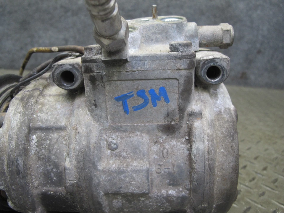 COMPRESOR DE AIRE ACONDICIONADO TOYOTA SUPRA MA70L 86-92 7MGE 71 K MILLAS OEM Foto 2 de 4