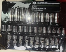 SK Professional Tools 3/8" Drive Bit Metric Socket Set, 33 Pieces USA 89016 NEW