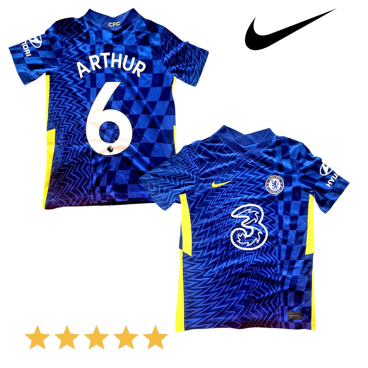 Chelsea FC ホームシャツ Nike製 Chelsea F.C. 2023/24 Stadium Home Men's Nike Dri-FIT Football