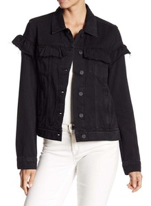 paige black denim jacket
