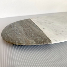 Crate and Barrel Marble Cheese Board Serving ...